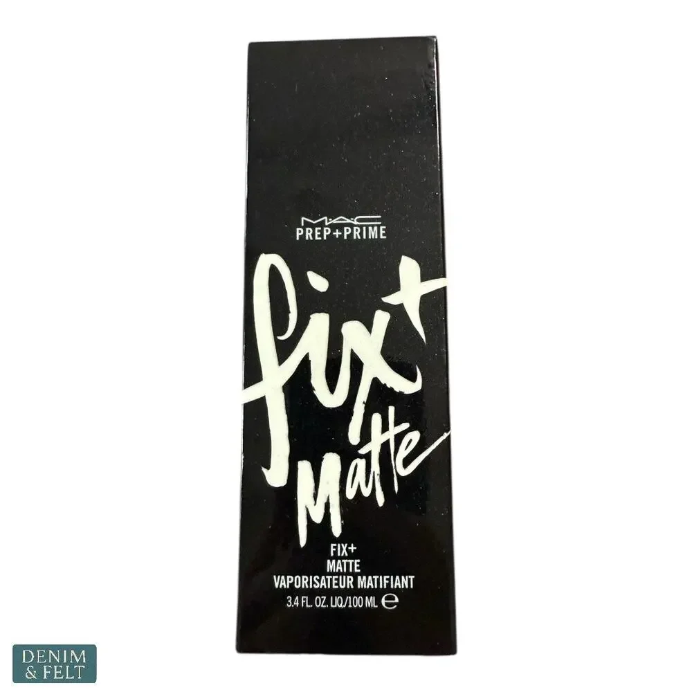 NEW MAC Prep + Prime Fix+ Matte Setting Spray Oil Control Pore Blur 3.4oz